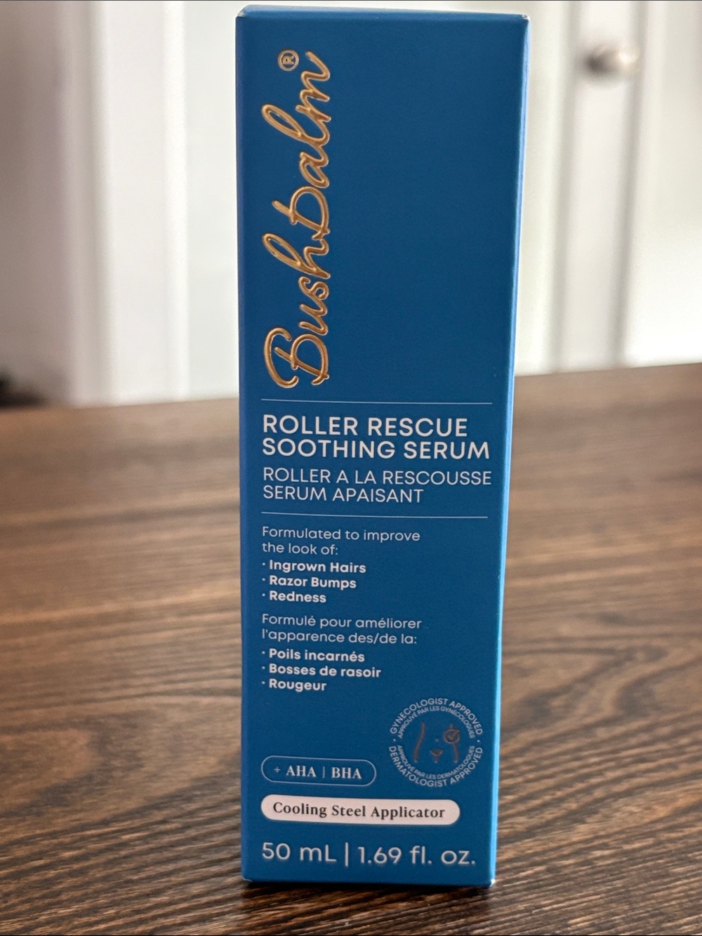 Bushbalm NIB Roller Rescue Soothing Serum - Blue